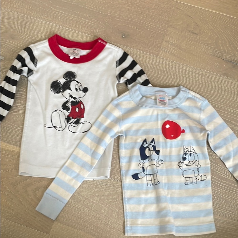 Hanna Andersson Bluey Mickey Long Sleeve